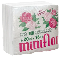 MINIFLOR-Guardanapo de Mesa 20x18 C/100 unidades.